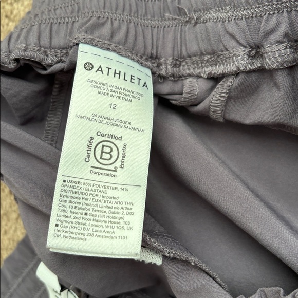 Athleta Savannah Jogger Size 12 - Picture 5 of 8